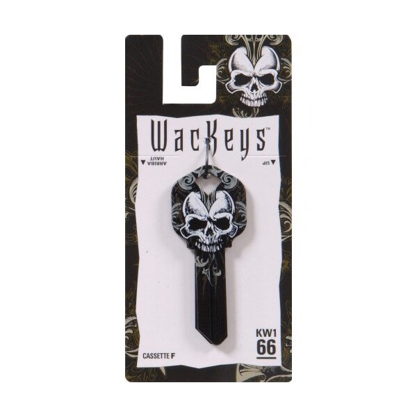 Hillman HILLMAN Wackey Skull House/Office Universal Key Blank KW1 Single - 89036