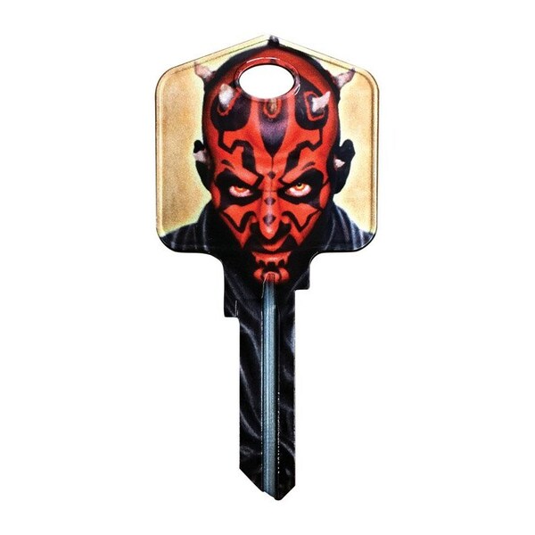 Hillman HILLMAN Star Wars Darth Maul House/Padlock Universal Key Blank KW1/10 Single, PK5 - 94866