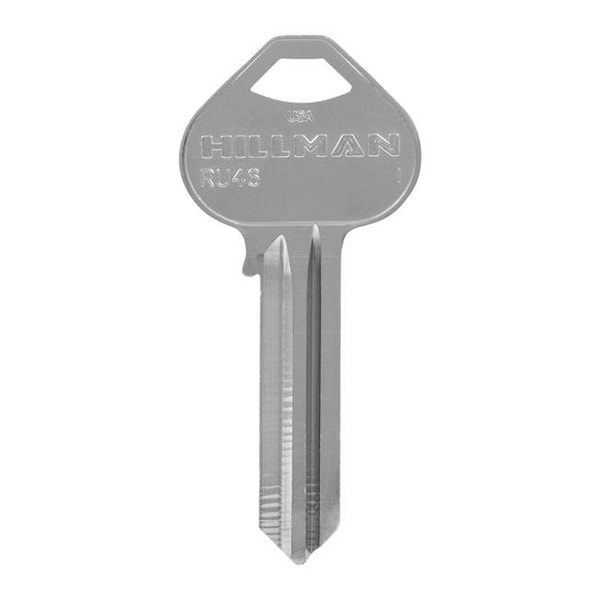 Hillman Hillman 5964937 Traditional Key House & Office Blank Single Sided Universal Key - Pack of 10 - 5964937