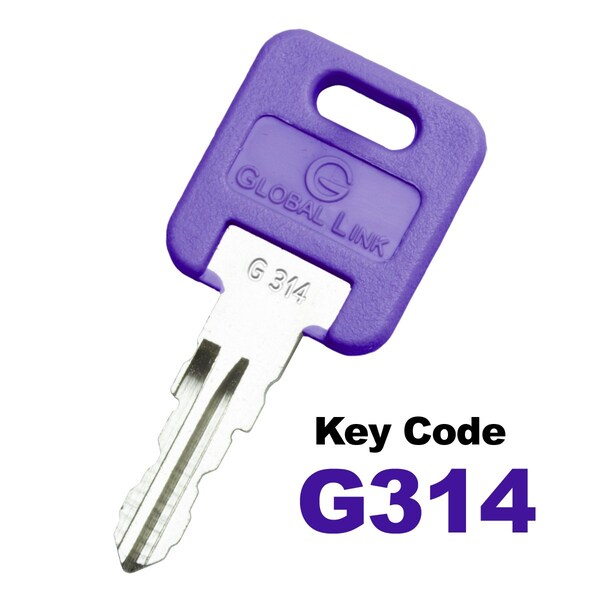 Global RV KEY, G314, Purple, Precut - KEY-G314