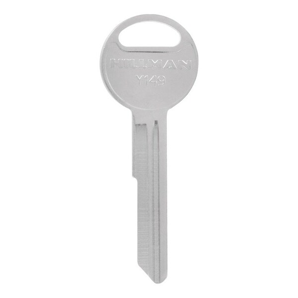 Hillman HILLMAN Traditional Key Automotive Key Blank Y149 Single For Chrysler, PK10 - 83798