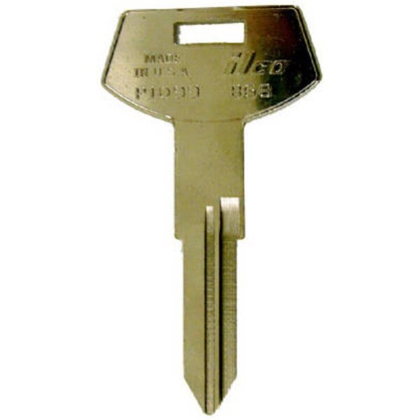 Dormakaba B68-P1099 1.2 x 0.1 in. Ilco Key Blank For General Motors Ignitions, 10PK - 838870