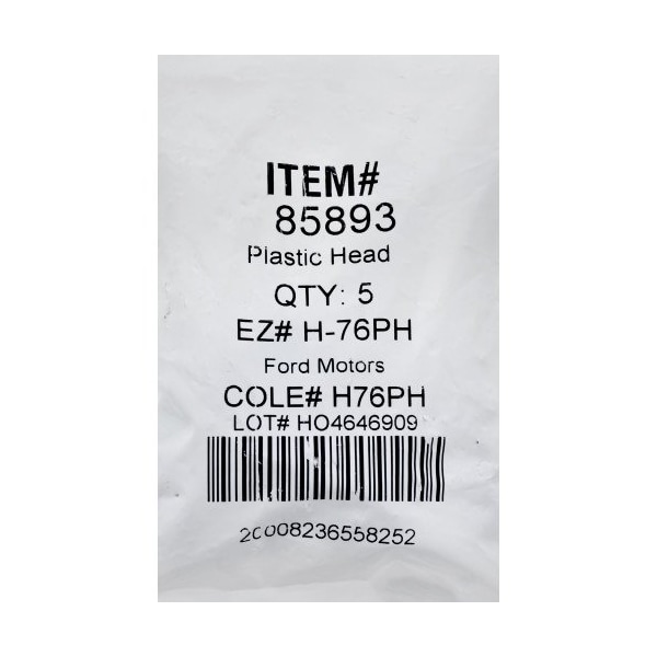 Hillman HILLMAN Traditional Key Automotive Key Blank H-76PH Double For Ford - 85893