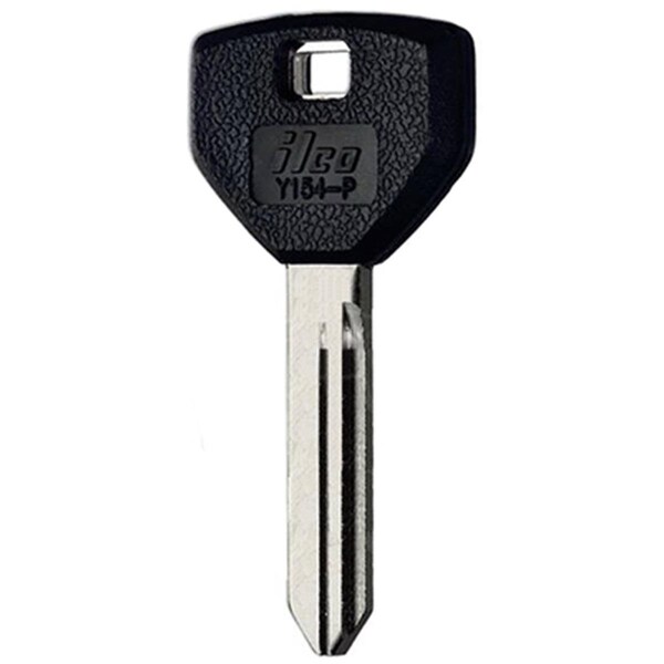 Dormakaba Y154-P 1.4 x 0.1 in. Ilco Plastic Head Master Key Blank, 5PK - 838813
