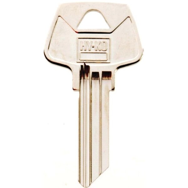 Hy-Ko Key Blank, Brass, Nickel, For: Sargent Cabinet, House Locks and Padlocks - 11010S32