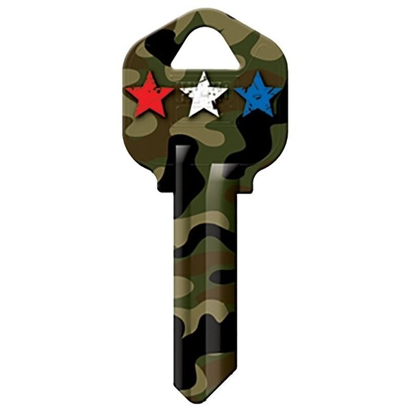 Hy-Ko Key Blank, Brass, Nickel, For: Kwikset KW1 Keyways - 16005KW1-15