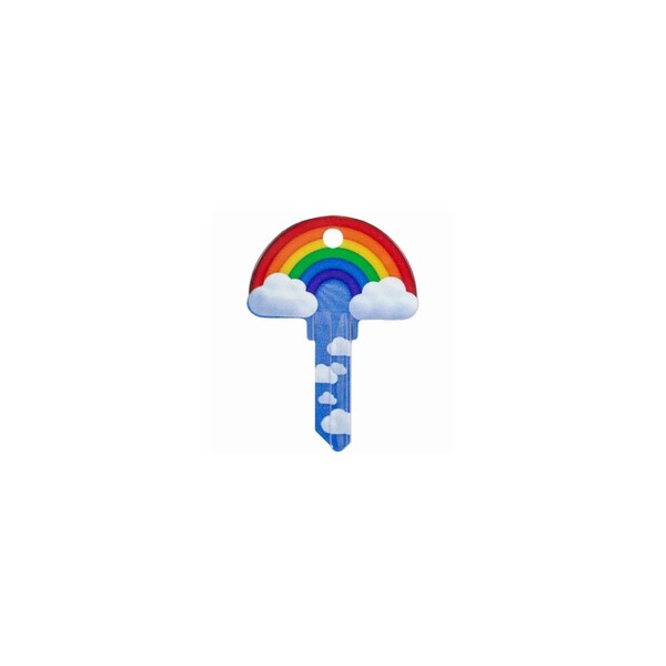 Lucky Line Rainbow Key Shapes Decorative House Key - SC1 - B148S