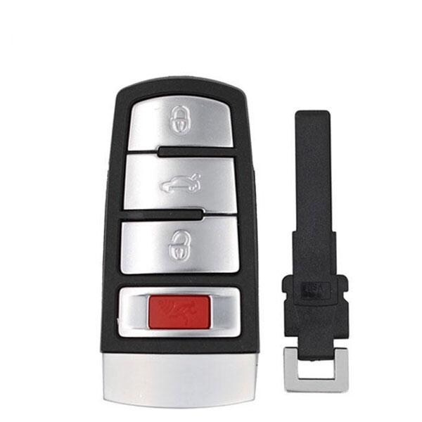 Keyless Factory 2006-2015 Volkswagen CC Passat / 4-Button Smart Key / PN: HLO 3C0 959 752 N / NBG00 - RSK-VW-66T