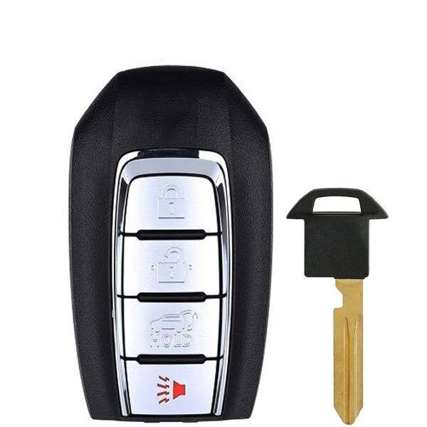 Keyless Factory Keyless Factory: 2019 Infiniti QX60 / 4-Button Smart Key / PN: 285E3-9NR4A / KR5TXN7 - RSK-INF-QX6004