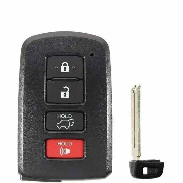 Keyless Factory KeylessFactory: Toyota Highlander HYQ14FBA (AG Board - 2110) 4 Button Smart Key - RSK-TOY-21104H