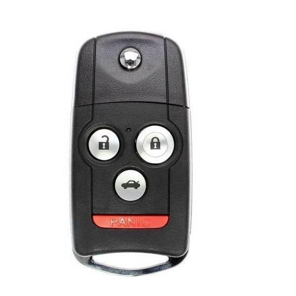Oem 2009-2014 Acura TL / 4-Button Remote Flip Key / PN: 35119-TK4-305 / MLBHLIK-1T (OEM) - RFK-ACU013