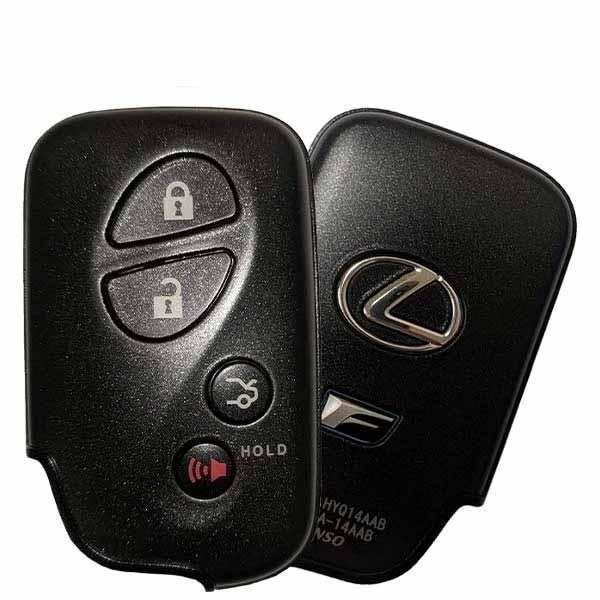 Oem NEW: 2009-2012 Lexus / 4-Button Smart Key / PN: 89904-53190 / HYQ14AAB / 3370 Board / w/ F Logo - RSK-LEX-53190