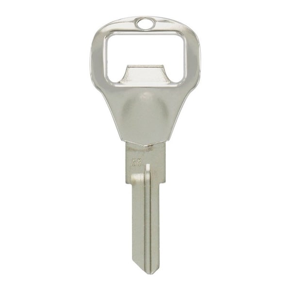 Hillman HILLMAN Bottle Opener Key House/Padlock Universal Key Blank KW1 Double - 87062