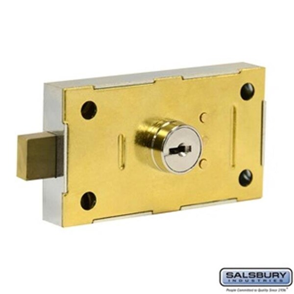 Salsbury Salsbury 2246 Commercial Lock for Letter Box & Receptacle with 2 Keys; 3.5 x 2 x 0.75 in. - 2246