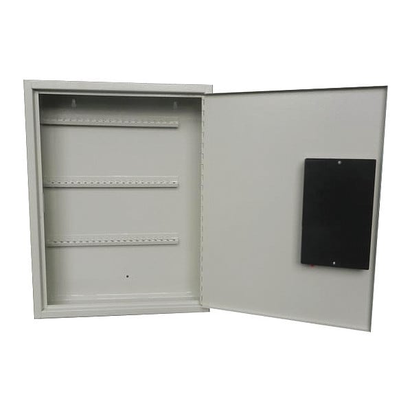 Zoro Select Key Cabinet, Steel, Beige, 60 Key Capacity - 52AT99