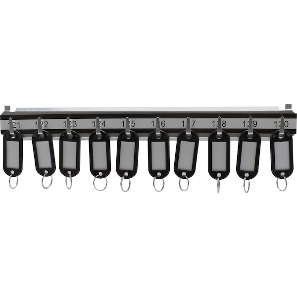 Barska Key Shelves with 101-200 Numbered Hooks, 10 shelves - AF13684
