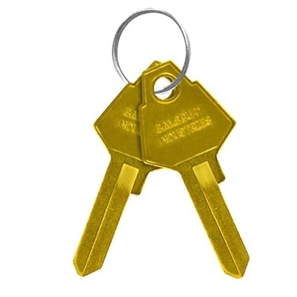 Salsbury Industries Salsbury 22229 Key Blanks For Key Padlocks Of Extra Wide Designer Lockers - Box Of - 50 - 22229