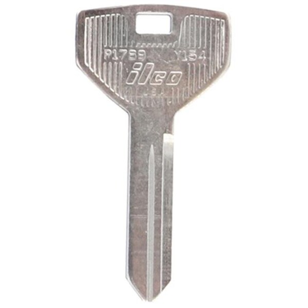 Dormakaba Kaba Y154-P1789 Chrysler Master Key Blank; Pack of 10 - 696468
