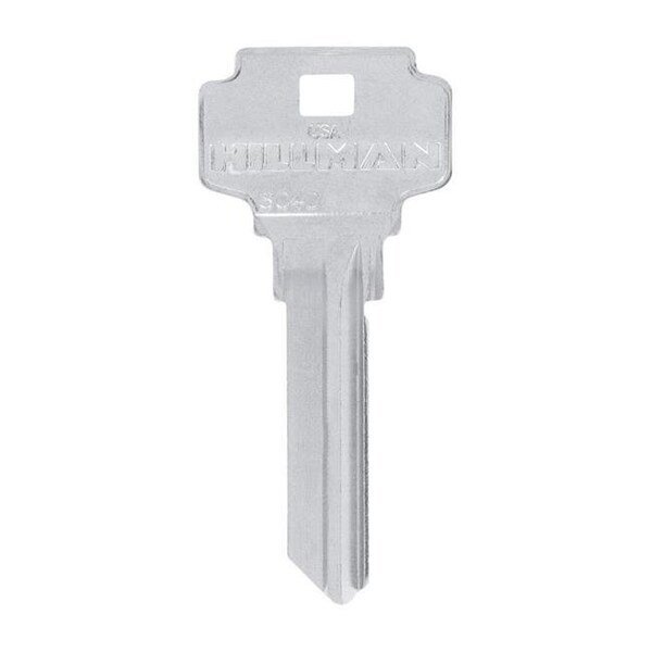 Hillman Hillman 5007112 House Universal Key Blank; 2028 SC4D Single Sided - Pack of 4 - 5007112