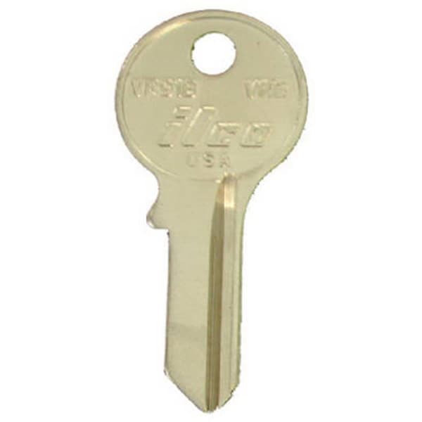 Dormakaba Kaba VR5-VR91B TruGuard Key Blank; Pack of 10 - 633602