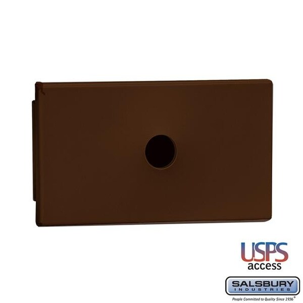 Salsbury Industries Salsbury Industries 1090ZU 6 x 3.25 x 2 in. Key Keeper - Recessed Mounted - USPS Access; Bronze - 1090ZU