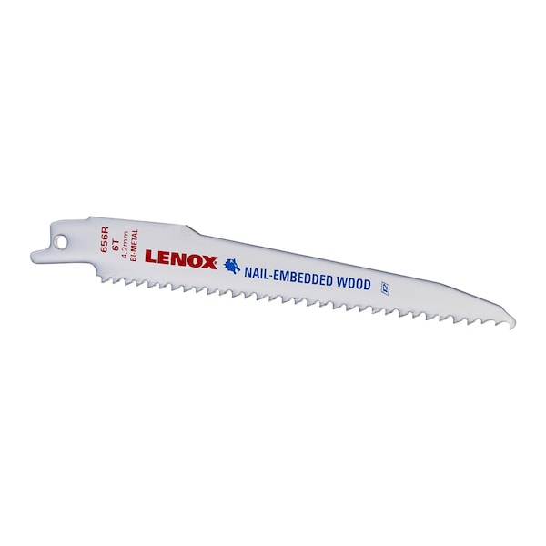 Irwin Reciprocating Saw Blades, 656R, Bi-Metal, 6 in. Long - 20573S656R