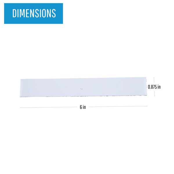 Mastervision MasterVison Dry Erase Colored Magnets, 25 Count, Color Coding Tape Strips, 0.875"x6", PK25 - FM2518