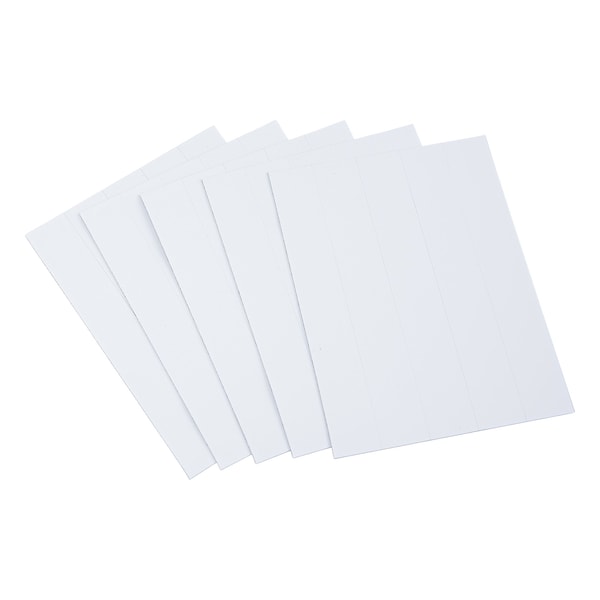 Mastervision MasterVison Dry Erase Colored Magnets, 25 Count, Color Coding Tape Strips, 0.875"x6", PK25 - FM2518