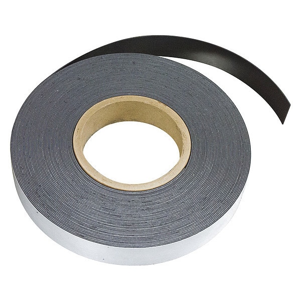 Mag-Mate Flexible Magnet Strip, 100 ft. L - MRN060X0100X100