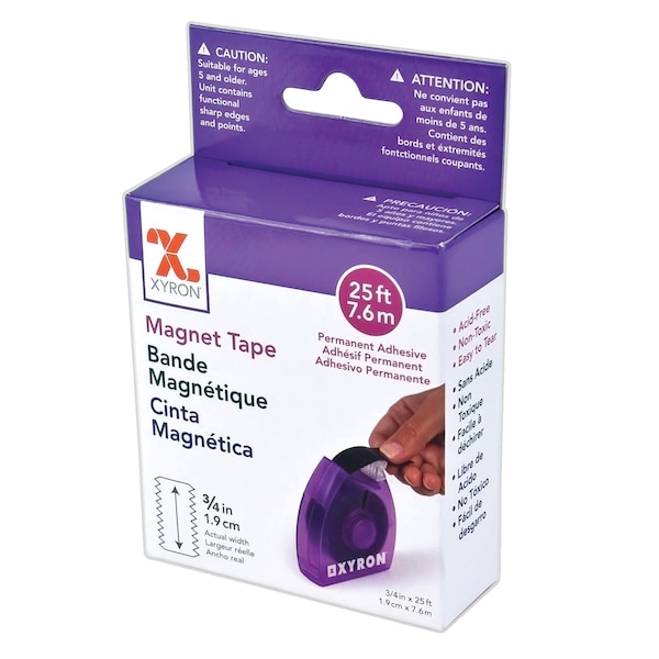 Xyron Magnet Tape, 0.75in x 25 Feet Per Roll, PK3 - XY-XSDT002
