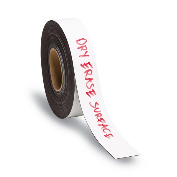 Ubrands Dry Erase Magnetic Tape Roll, White - 2 x 50 in. - UBRFM2118