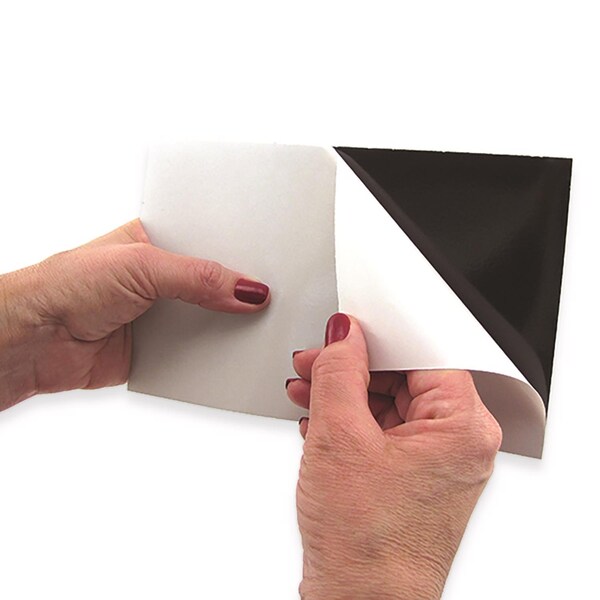 Master Magnetics Magnet Source 8 in. L X 5 in. W Black Sheet Magnetic Sheet 1 pc - 07014