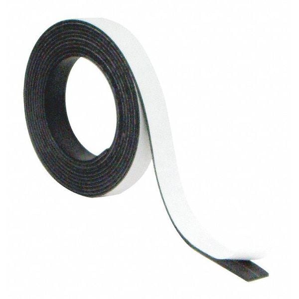Mastervision MasterVision Flexible Adhesive Magnetic Strip Tape Roll, 0.5" x 7' - FM2319