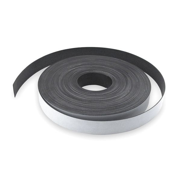 Zoro Select Magnetic Strip, 100 ft. L, 1-1/2 In W - 2VAJ8
