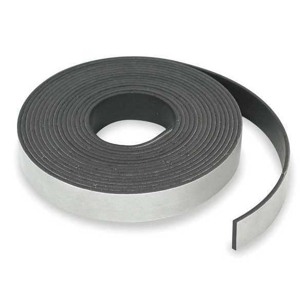 Zoro Select Magnetic Strip, 100 ft. L, 2 In W - 6YA65
