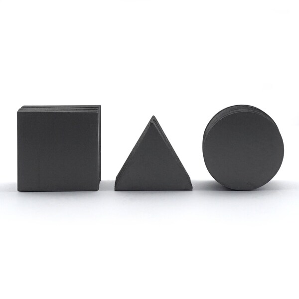 Master Magnetics Magnet Source .08 in. L X 1.25 in. W Black Flexible Magnetic Shapes 30 pc - 07257