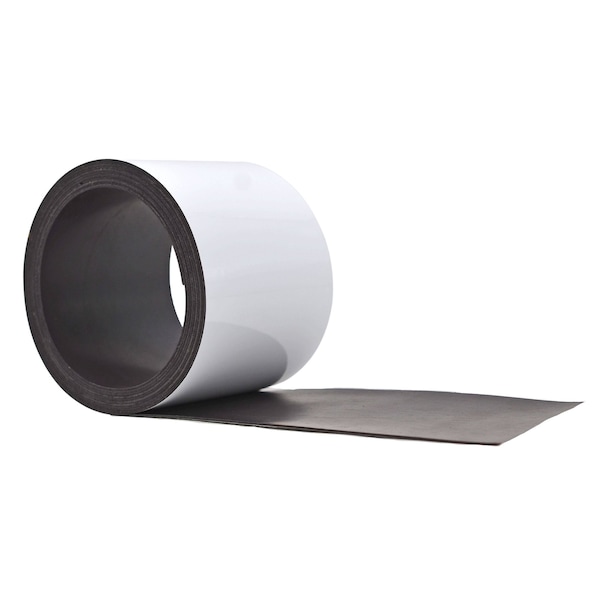 Wod Tape MTWO03 Flexible Strong Magnetic Tape with Writeable White Surface: 3 in. x 100 ft - WOD MTWO03-03000-1-100-WHI
