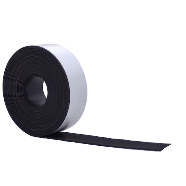 Wod Tape MTIO03 Flexible Strong Self Adhesive Magnetic Tape UV Resistant: 3/4 in. x 200 ft - WOD MTIO03-00750-1-200-BLA