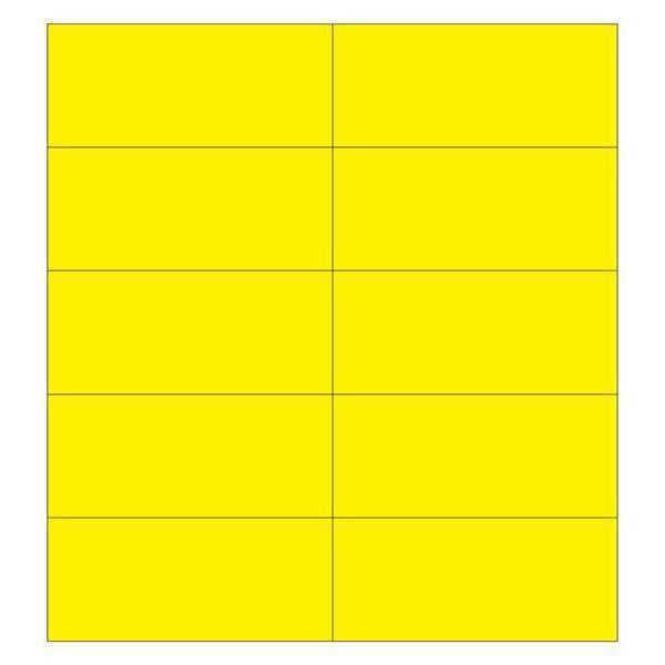 Mastervision Magnetic Tape Strips, 7/8"x2", Yellow, PK25 - FM2403