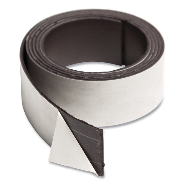 U Brands Magnetic Adhesive Tape Roll, 1" x 4 ft, Black - 5149U00-24