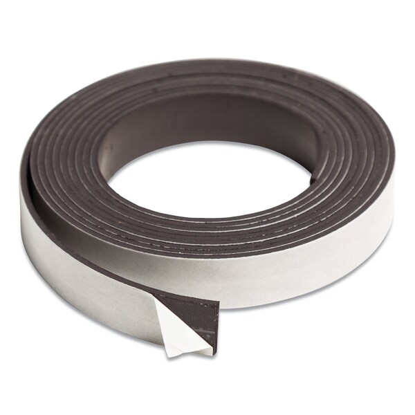 U Brands Magnetic Adhesive Tape Roll, 0.5" x 7 ft, Black - 5153U00-36