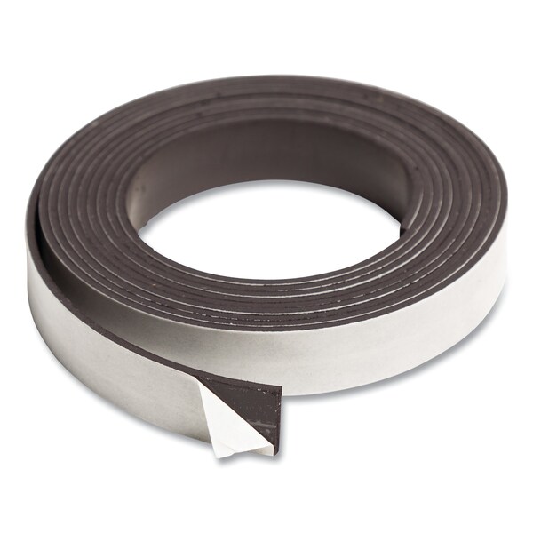 U Brands Magnetic Adhesive Tape Roll, 0.5" x 7 ft, Black - 5153U00-36