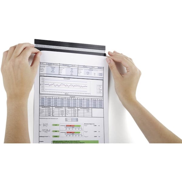 Durable Office Products Self Adhesive Magnetic Strip Rail, PK5 - 470601