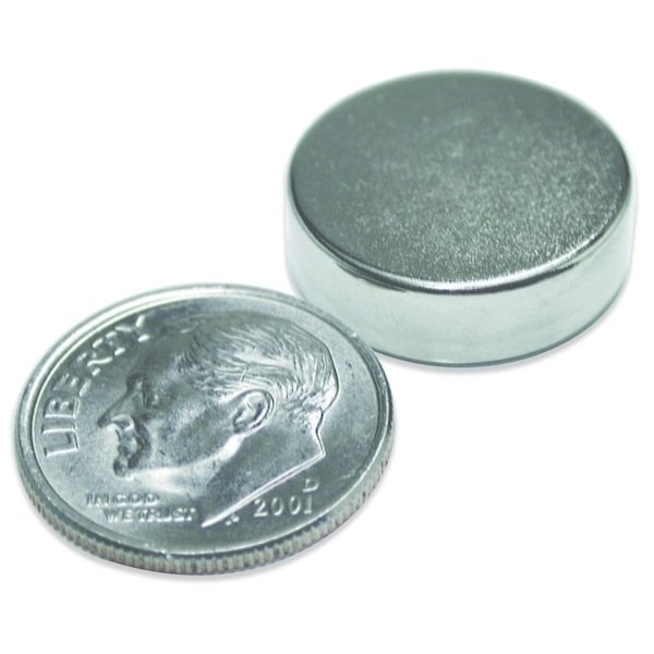 Magnet Source 0 Super Magnet Disc, Neodymium, 0472 in Dia, 0118 in H - 7046