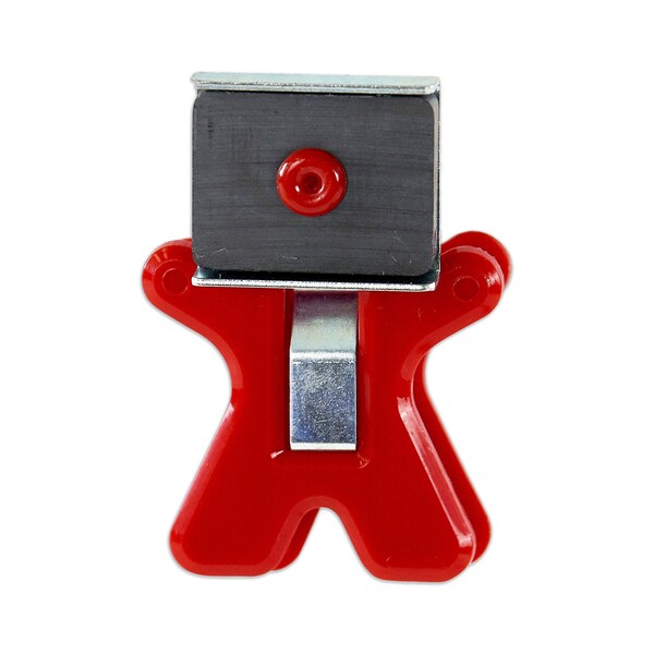 The Pencil Grip Magnet Man Magnetic Clip, Assorted Colors, 10PK - TPG-13201