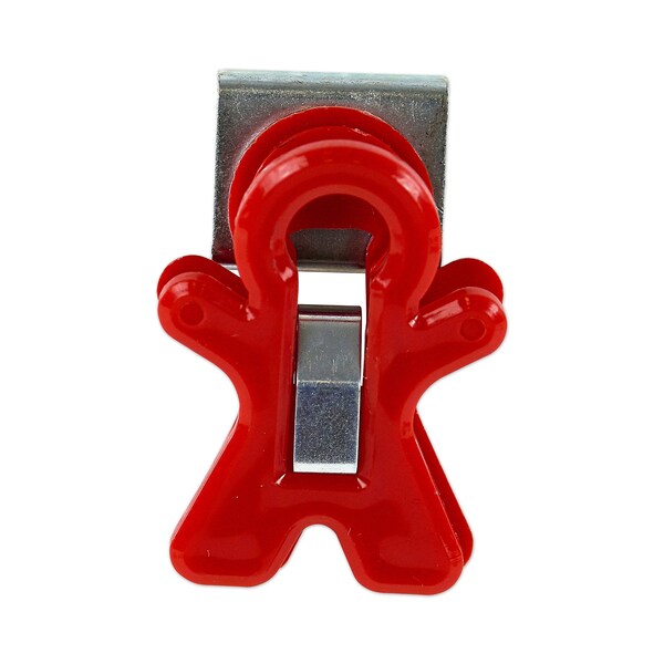 The Pencil Grip Magnet Man Magnetic Clip, Assorted Colors, 10PK - TPG-13201