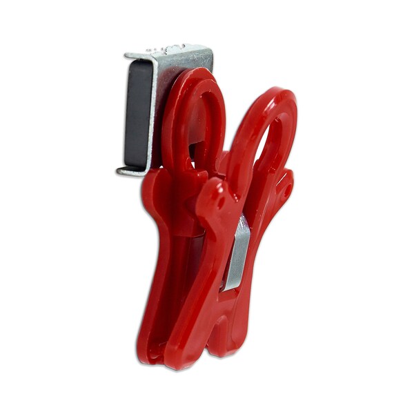 The Pencil Grip Magnet Man Magnetic Clip, Assorted Colors, 10PK - TPG-13201