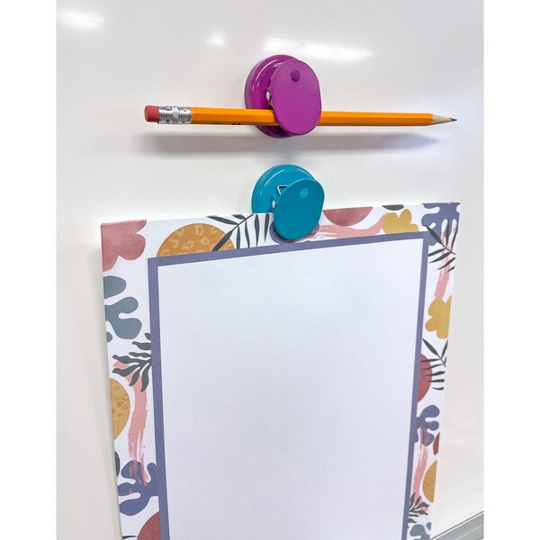 Teacher Created Resources Colorful Magnetic Clips, 4-Piece Set, 4PK - TCR20121