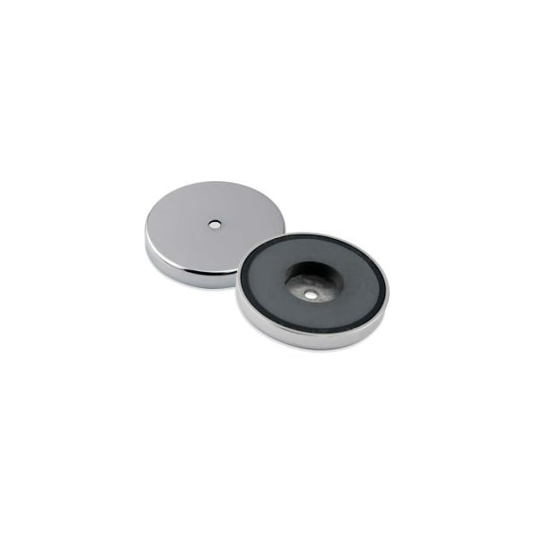 Master Magnetics Master Magnetics Ceramic Round Base Magnet - 95 Lbs. Pull, 24PK - RB80PRCBX