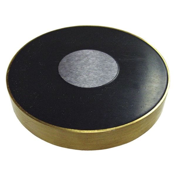 Storch Products Disc Magnet, Brass, 16.8 lb., 7/16 in. L - 1256-T